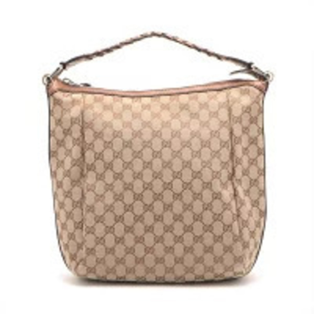 Gucci Hobo Bag Shoulder Beige Cream